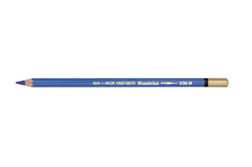 Mondeluz Aquarelle Pencil in Cobalt Dark, a versatile water-soluble pencil for vibrant watercolour artistry.