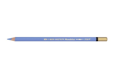 Mondeluz Aquarelle Pencil in Mountain Blue, ideal for vibrant watercolor effects and detailed artistic expressions.