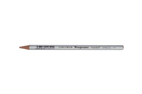 Artist Pencils - Progresso Aquarelle Pencils Brown Light (Pack of 12)