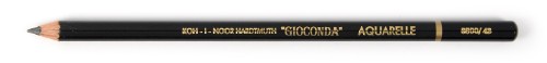 Aquarelle Graphite 4B pencil with soft leads, ideal for shading, blending, and creating vibrant watercolor effects.