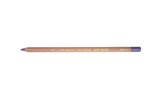 Soft Pastel Chalk Pencil in Reddish Violet, featuring 4.2mm lead for vibrant color and precision in artwork.