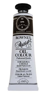 Artist Oil Paint - Rown Art Oils 38ml Sepia