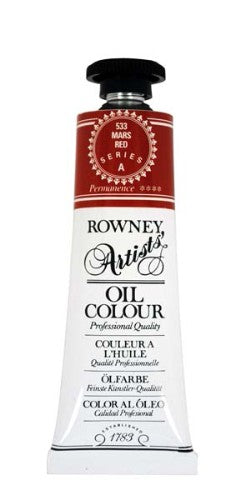 Artist Oil Paint - Rown Art Oils 38ml Mars Red