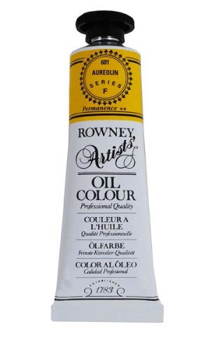 Artist Oil Paint - Rown Art Oils 38ml Aureolin