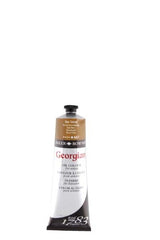 Rown Georg Oils 225ml Raw Sienna oil paint, vibrant golden-brown for depth, durable pigments, buttery consistency.