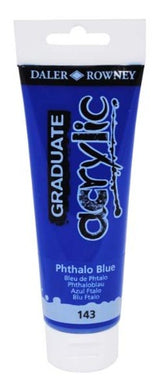 Acrylic Paint - D-R Graduate Acrylic 120ml Phthalo Blue