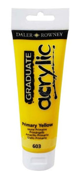 Acrylic Paint - D-R Graduate Acrylic 120ml Primary Yello