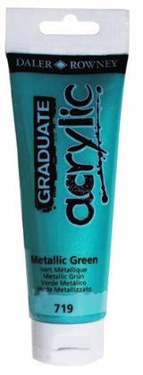 Acrylic Paint - D-R Graduate Acrylic 120ml Metallic Green