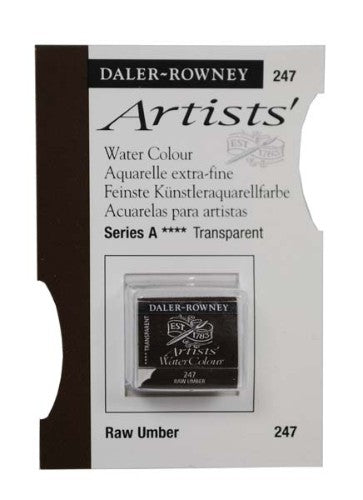 Paint  Watercolour - D-R Awc H-Pan Raw Umber