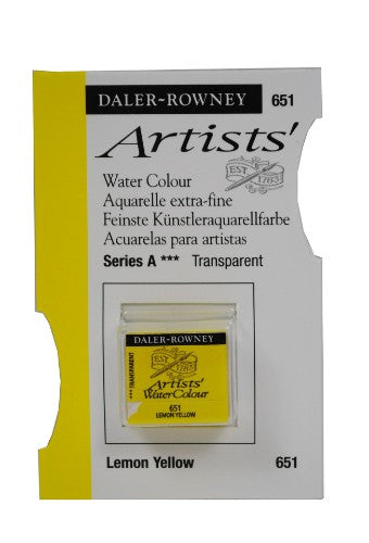 Paint  Watercolour - D-R Awc H-Pan Lemon Yellow