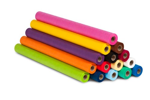 Smart-Fab Roll in Cream, a versatile 5.50m non-woven fabric for crafting, ideal for banners and educational projects.