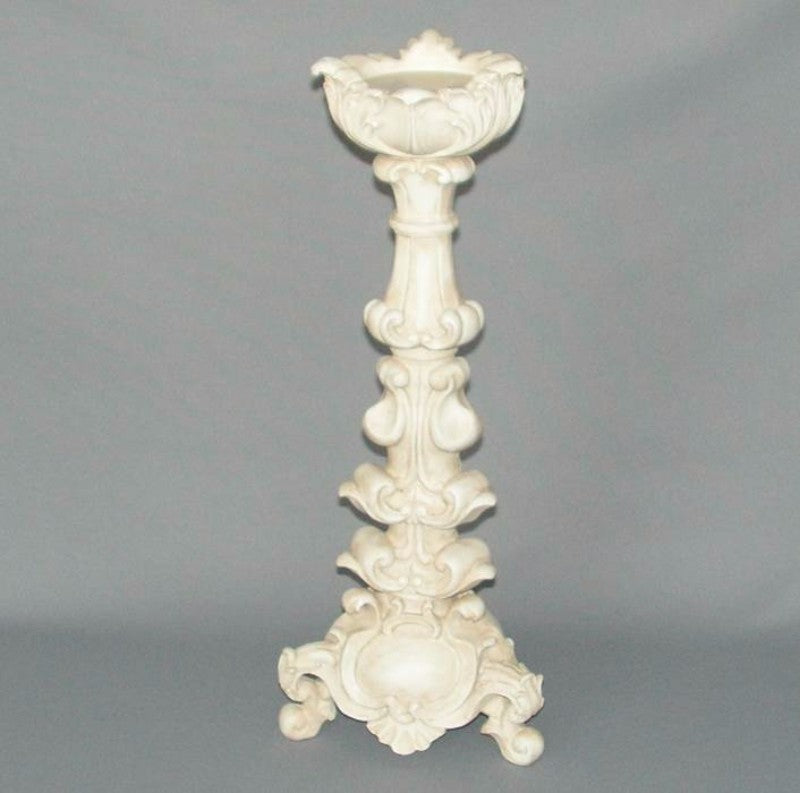 Candle Holder White  47cm