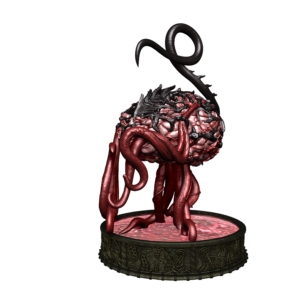 D&D Icons of the Realms Volo & Mordenkainens Foes Premium Set Elder Brain &