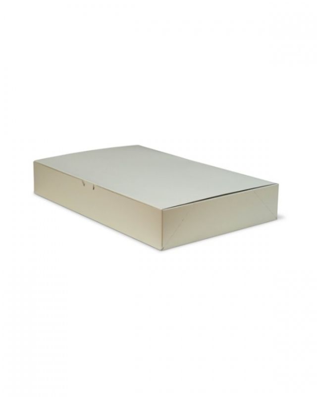 Gift Boxes -  Flip Top Box Pearl Cream Matte 254x381x51mm  - Pack of  100