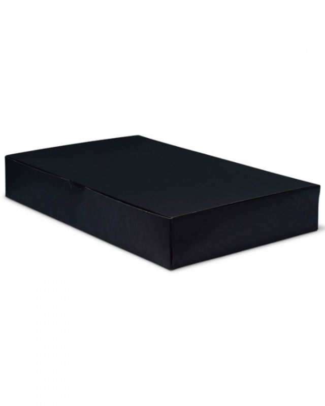 Gift Boxes -  Flip Top Box Black Matte 305x483x76mm  - Pack of  50