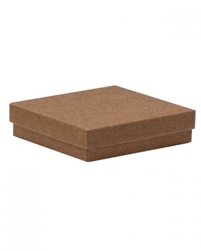 Gift Boxes -  Cotton Fill Box Natural Kraft 89x140x25mm  - Pack of  100