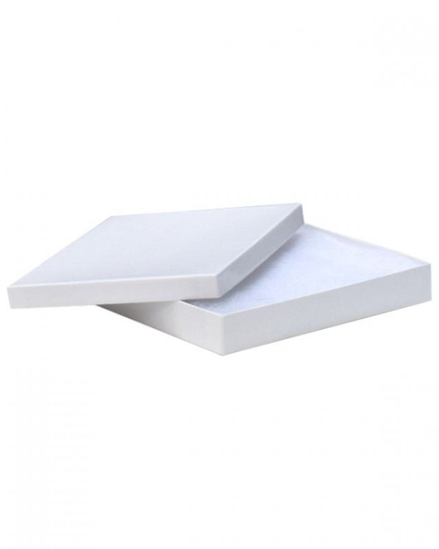 Gift Boxes -  Cotton Fill Box White 140x178x25mm  - Pack of  50