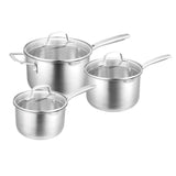 Pyrolux Radius 85 Saucepan Set Of 3 | 16/18/20cm