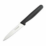 Victorinox Paring Knife 10cm Pointed Blade Wavy Nylon Black
