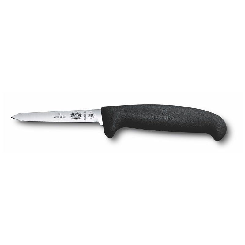 Victorinox Poultry Knife 8cm Small Handle Fibrox Black
