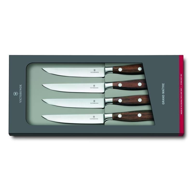 Victorinox Grand Maître Steak Knife Set 4 Pieces 12cm