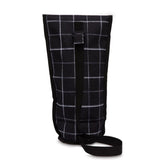 PackIt Freezable Napa Wine Bag - Black Grid