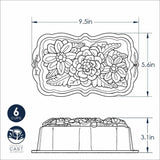 Nordic Ware Wildflower Loaf Pan | Toffee