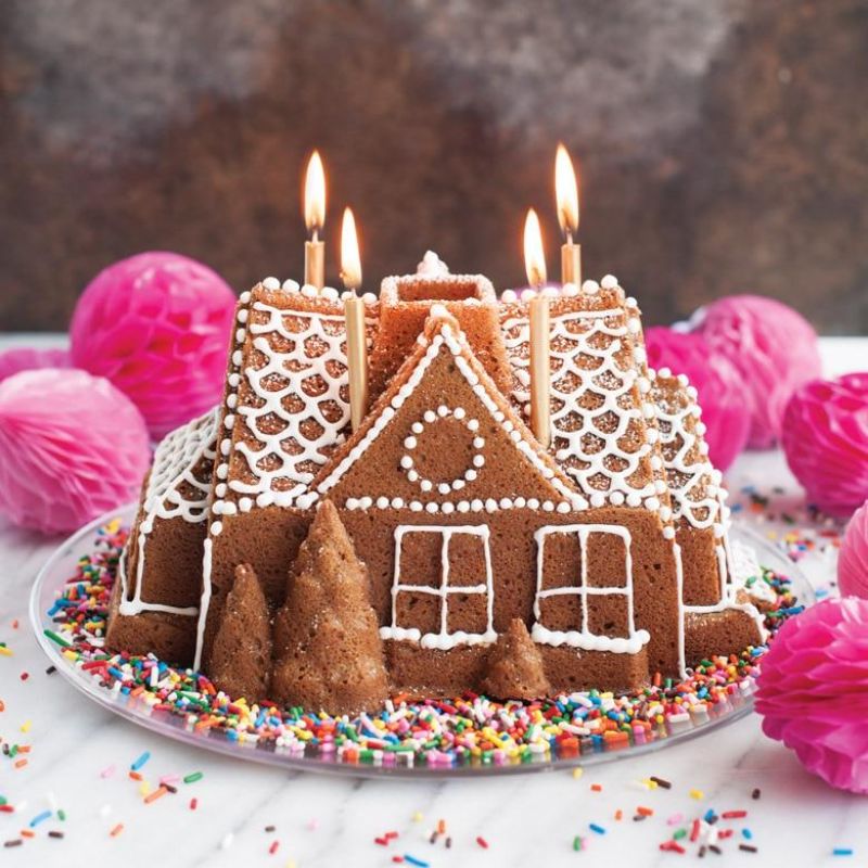 Nordic Ware Gingerbread House Bundt® Pan