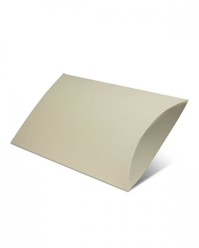 Gift Boxes -  Pillow Box Pearl Cream Matte 216x292x44mm  - Pack of  100