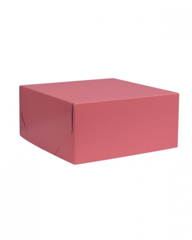 Gift Boxes -  2 Piece Gift Box Coral Chiffon 305x305x127mm  - Pack of  50