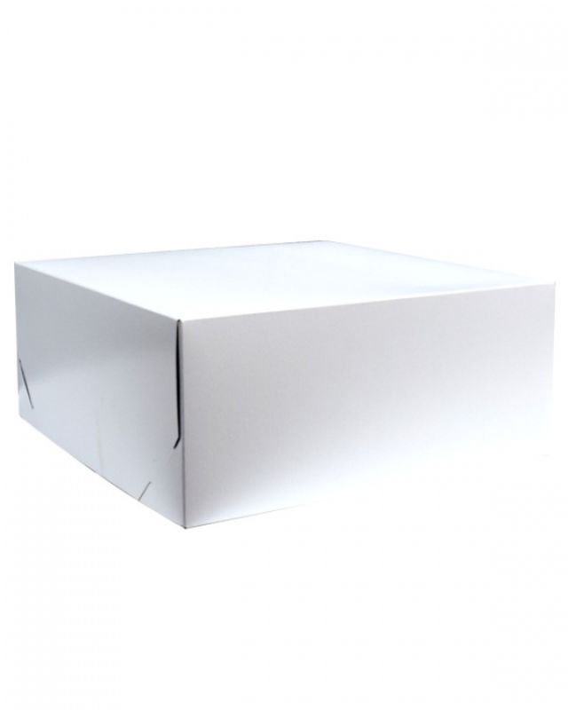 Gift Boxes -  2 Piece Gift Box White 356x356x178mm  - Pack of  25
