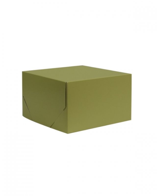 Gift Boxes -  2 Piece Gift Box Aloe Green 203x203x152mm  - Pack of  100