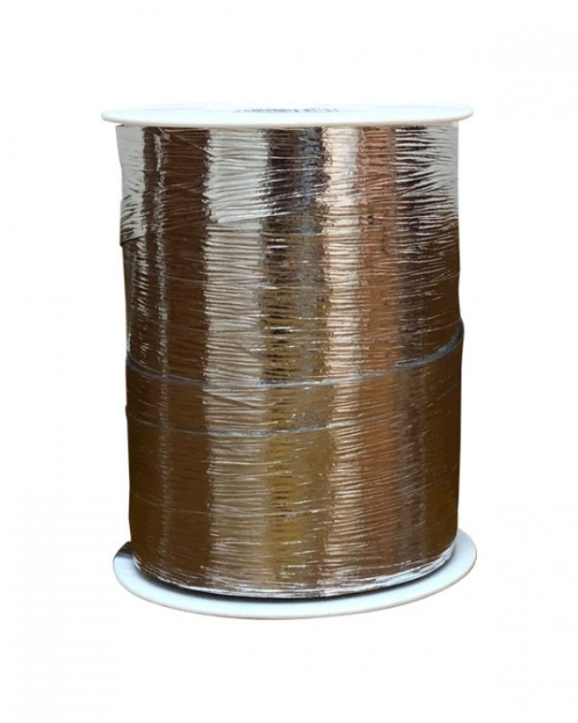 Ribbon -  Ribbed Metallic Curling 10mm X 250m Silver