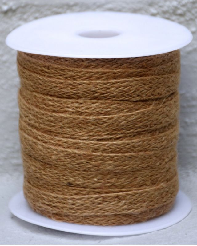Ribbon -  Woven Jute 10mm X 25mtrs Natural