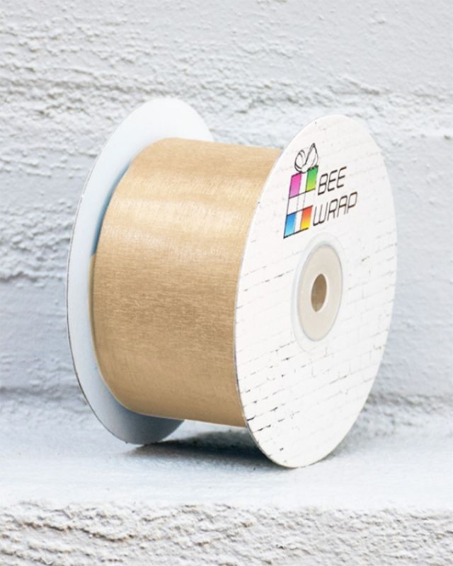 Ribbon -  Cut Edge Organza 50mm X 50mtrs Champagne
