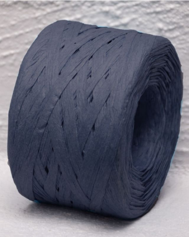 Ribbon -  Paper Raffia 4mm X 100mtrs Navy