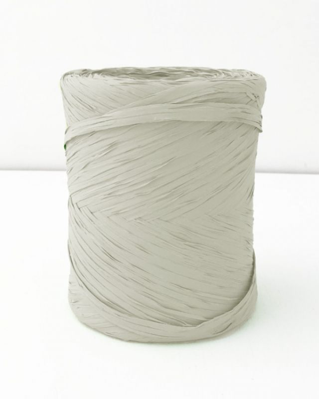 Ribbon -  Poly Raffia 5mm X 200mtrs Grey