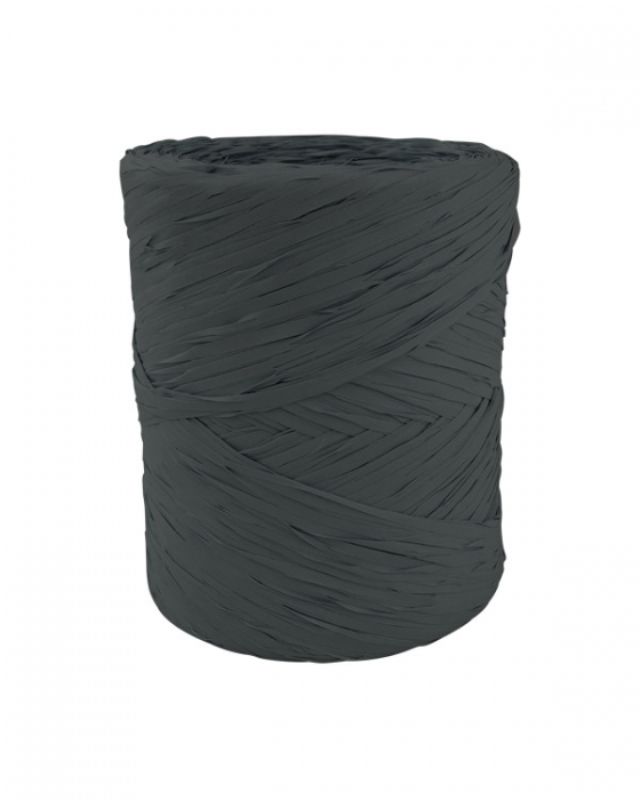 Ribbon -  Poly Raffia 5mm X 200mtrs Pewter