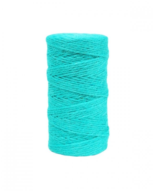 Ribbon -  Jute Twine 3mm X 100mtrs Jade