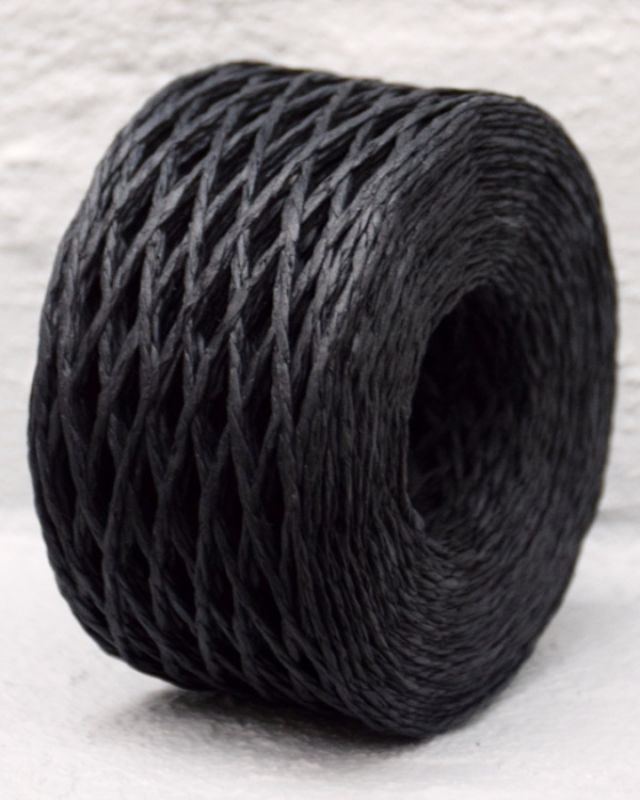 Ribbon -  Paper Twine 2mm X 100mtrs Black