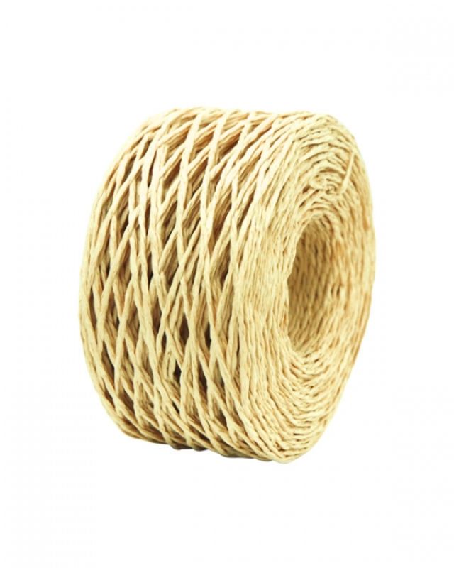 Ribbon -  Paper Twine 2mm X 100mtrs Straw