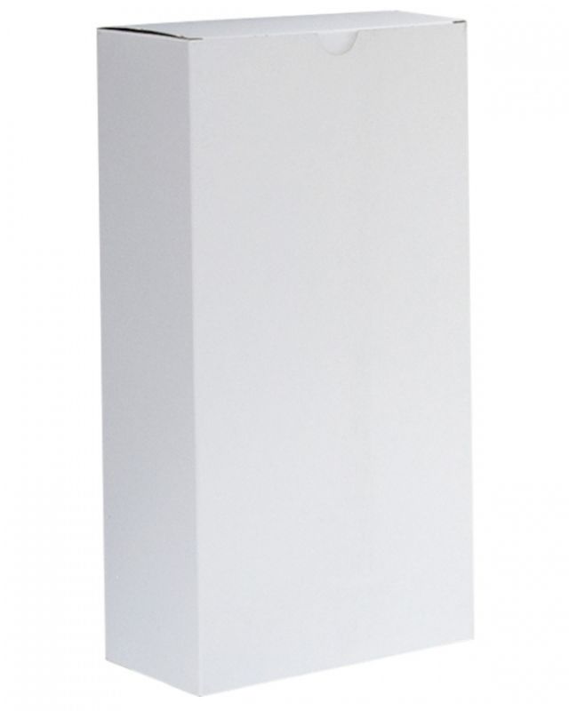 Gift Boxes -  Wine 2 Bottle Box White 178x89x343mm  - Pack of  100