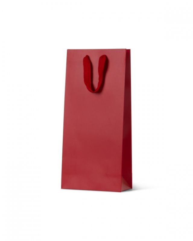 Wine Bottle Bags -  Deluxe Red Double Wine Bag  - Pack of  100