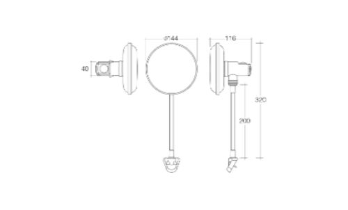 Fan 12v Hi/Low Fixed Bracket