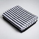 Baksana - Ribbed Tea Towel - Black
