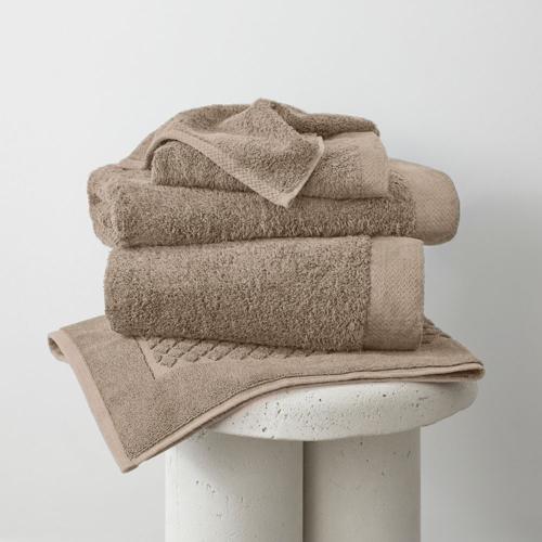 Baksana - Bamboo Towel Taupe Bath Towel
