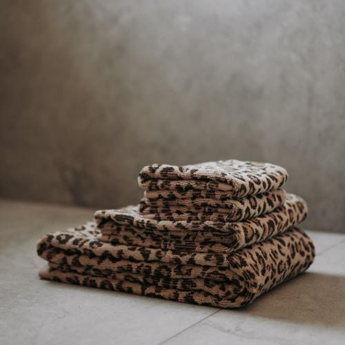 Baksana - Jacquard Towel - Leopard - Sauna Towel