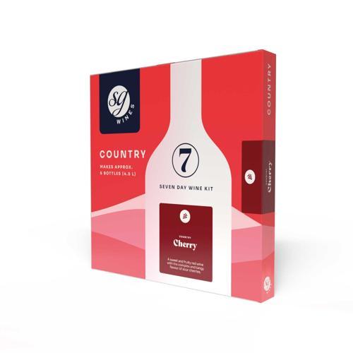 Cherry Fruit Wine Kit SG Wines Country 6 Bottle
