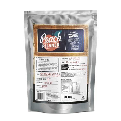 Mangrove Jack's Craft Series Peach Pilsner Beer Kit 2kg