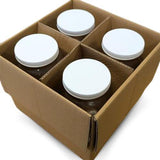 Handcraft Supplies 1 US Gallon Glass Jars with Lids 4 Pack